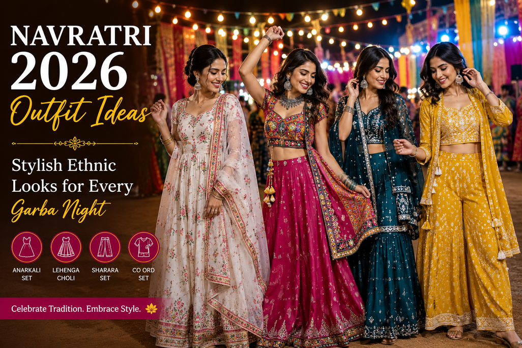 Navratri 2026 Outfit Ideas: Stylish Ethnic Looks for Every Garba Night