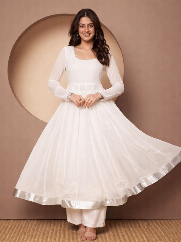 Ivory Flow Anarkali Kurta